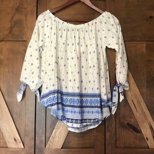 Off the shoulder top